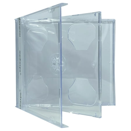CheckOutStore 50 Standard Clear Double CD Jewel Case price history on PriceWatchPro