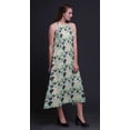 thumbnail image 2 of Bimba Floral Causal Long Backless Halter NeckÂ&nbsp;DressÂ&nbsp;Women Printed BeachÂ&nbsp;Dress-Medium, 2 of 6