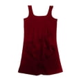 thumbnail image 5 of YUEHUA Women's Maternity One Piece Seamless Bodysuit Pregnancy Shapewear Double Lined Sleeveless Tank Top Shorts Romper Jumpsuit, 5 of 5