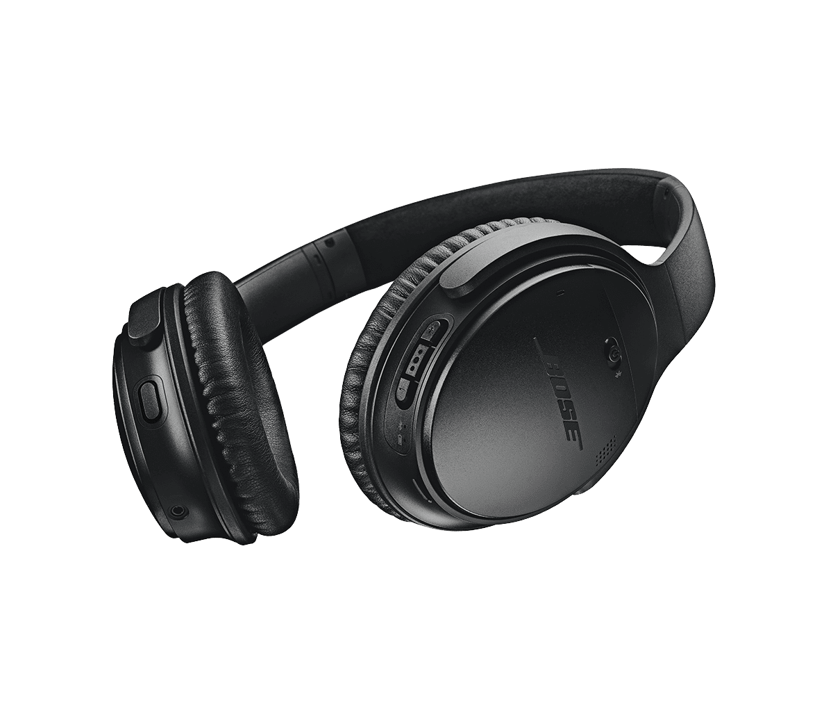 afgår fisk Afsnit Bose QuietComfort 35 Noise Cancelling Bluetooth Over-Ear Wireless  Headphones, Black - Walmart.com