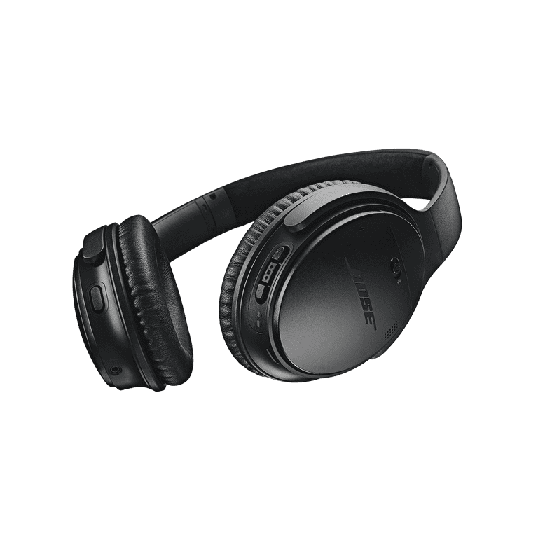 Bose QuietComfort 35 Noise Cancelling Bluetooth Over-Ear Wireless  Headphones, Black