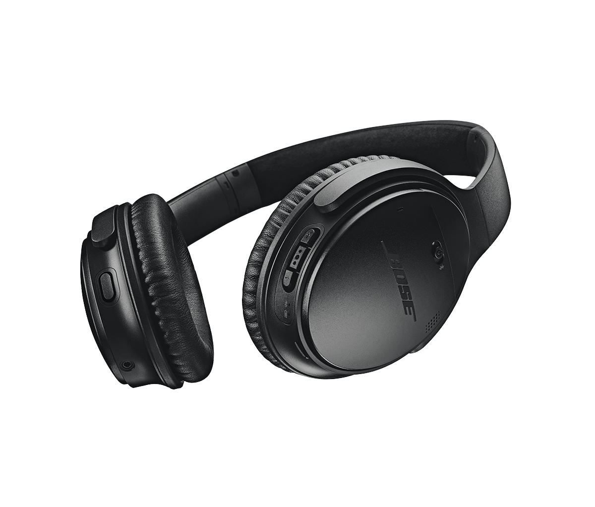 Bose QuietComfort 35 Noise Cancelling Bluetooth Over-Ear Wireless Headphones, Black - image 3 of 8