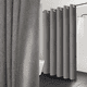 thumbnail image 1 of Cortina Para Baño De Tela Lavable Impermeable Lino 200x200 Xtellar Gris 200×200, 1 of 3