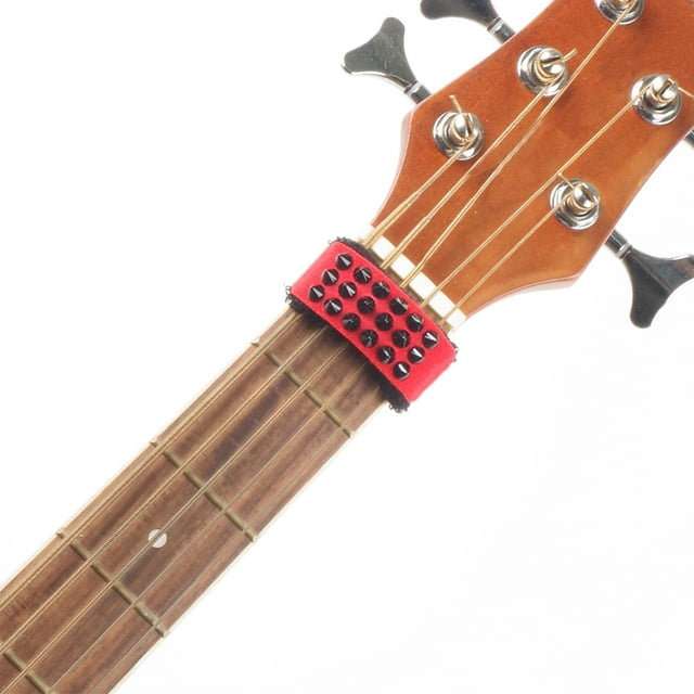 Guitar String Muter Fretboard Muting Strap 18cm Guitar Neck Mute Belt Punk Style String Dampener for 6 String Acoustic Guitars