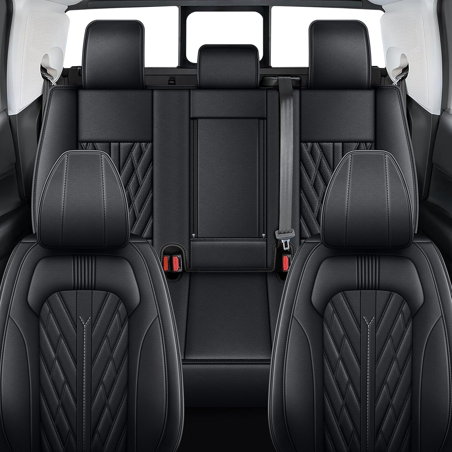 Seat Covers Fit for Ford Maverick : 2022 2023 2024 2025 Pick-up Truck Full Set Car Seat Covers
