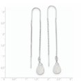 thumbnail image 2 of 925 Sterling Silver Opalite Crystal Threader Earrings, 2 of 5