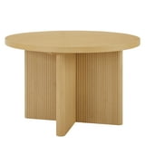 Better Homes & Gardens Lillian Round Dining Table, Natural Pine