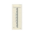 thumbnail image 1 of Adams Time Cards, Weekly, 1-Sided, Numbered Days, 3-3/8" x 9", Manila, Green Print, 200-Count (9656-200), 1 of 4