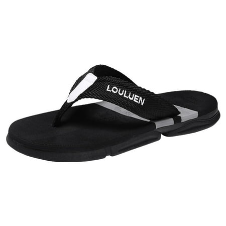 XDDST Shoes for Men Casual Slippers Beach Flip Flops Outdoor Fashion Sandals Shoes