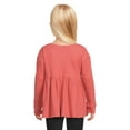 thumbnail image 3 of easy-peasy Toddler Girl Long Sleeve Babydoll Top, Sizes 12 Months-5T, 3 of 7