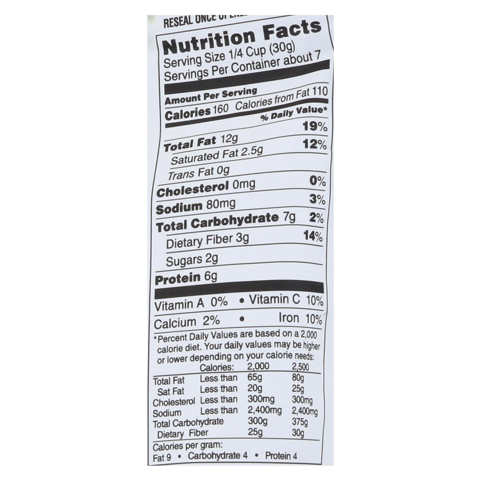 (Pack Of 6) Sunshine Nut Company Roasted Salted Cashews 7 Oz