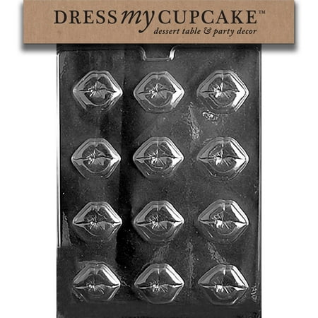 - Chocolate Candy Mold, Kiss Lips, Valentine's Day, Classic, FDA approved plastic chocolate mold; Search for over 3000 other designs by Dress My.., By Dress My Cupcake