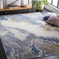 thumbnail image 2 of SAFAVIEH Palma George Abstract Area Rug, Beige/Light Blue, 5'5" x 7'7", 2 of 8