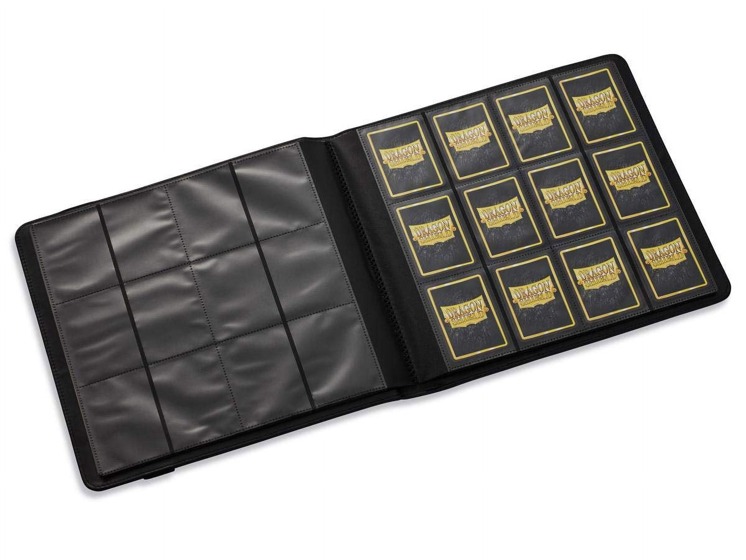 Black Dragon Shield Codex 12 Pocket Portfolio 24 576 Card Storage