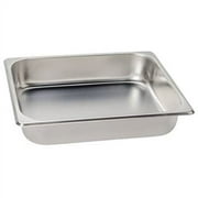 Vollrath Half Size Stainless Steal Steam Table Food Pan, 20229, 2.5" D| 1 Each