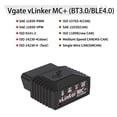 thumbnail image 3 of Escáner OBD2 Vgate vLinker MC+ Bluetooth para Android e iOS, 3 of 6