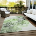 thumbnail image 6 of Addison Rugs Chantille Indoor/Outdoor Transitional Watercolors Green Washable Rectangle Rug, 8' x 10', 6 of 6