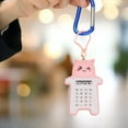 thumbnail image 5 of 2PCS Mini Calculator Key Ring,Cute Calculator Keychain Pendant,Arithmetic Calculator Pocket Calculator 8 Digits,Portable Electronic Calculator Pendant,Fun Keychain Decorations for Kids, 5 of 9