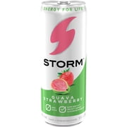 Storm Guava Strawberry Energy Drink 12 fl oz - Zero Sugar Clean Energy