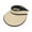 Beige, variant on Fesfesfes Sun Visors for Women Wide Brim Straw Hat Foldable Beach Visor Hats UV Protection Sun Hat Casual Beach Hat