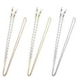 thumbnail image 1 of Miangastore Mask Rope Silver 3Pcs 29.48X0.20X0.08In, 1 of 9