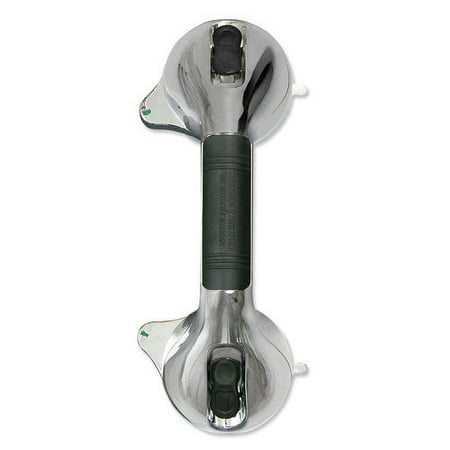 North American Health+Wellness RET5330 Suction-Mount Chrome Bath Handle