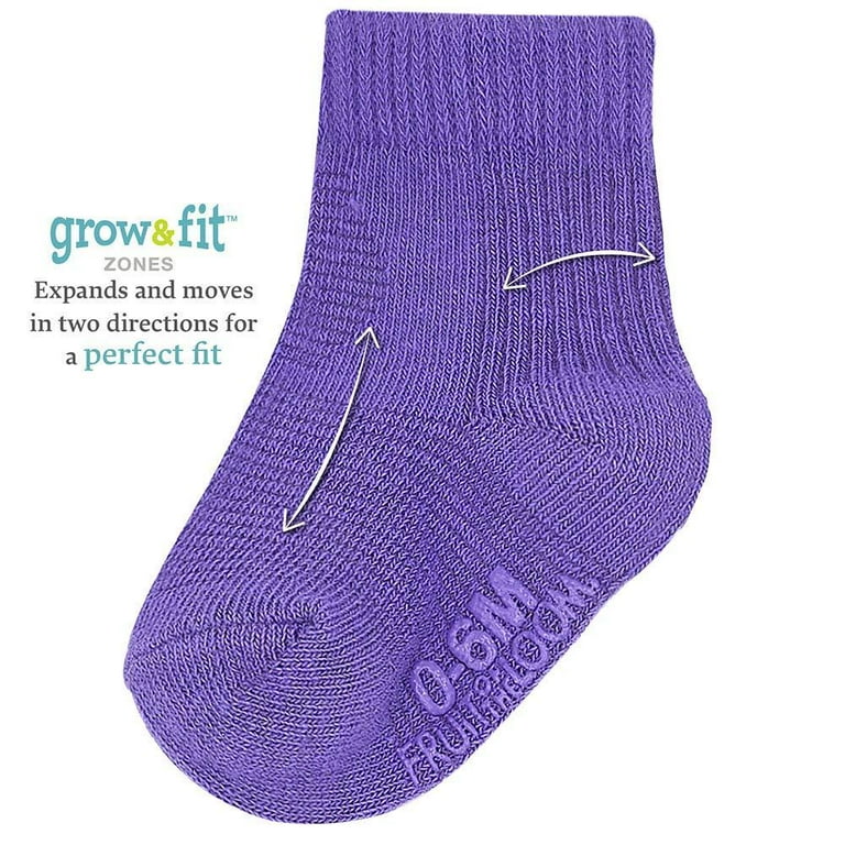 Fruit of the Loom Baby 14-Pack Grow & Fit Flex Zones Cotton