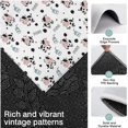 thumbnail image 3 of White Cow Milk Moo Pattern Kitchen Rugs Sets Of 3,Kitchen Runner Rugs Non Skid Washable,Decorative Kitchen Floor Mats for Kitchen,Sink,Laundry,17"x30"+ 17"x47" + 17"x59", 3 of 6