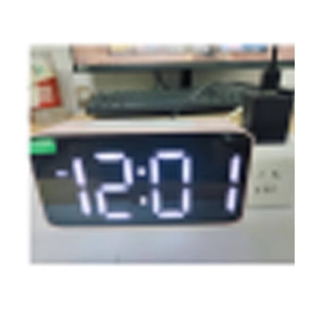 DESIGNICE 2026 New Alarm Clock Customizable Digital Clock with Dual Alarm Multicolor Bedside Clock with Snooze Function and Usb Charging for Bedroom Office Dormitory