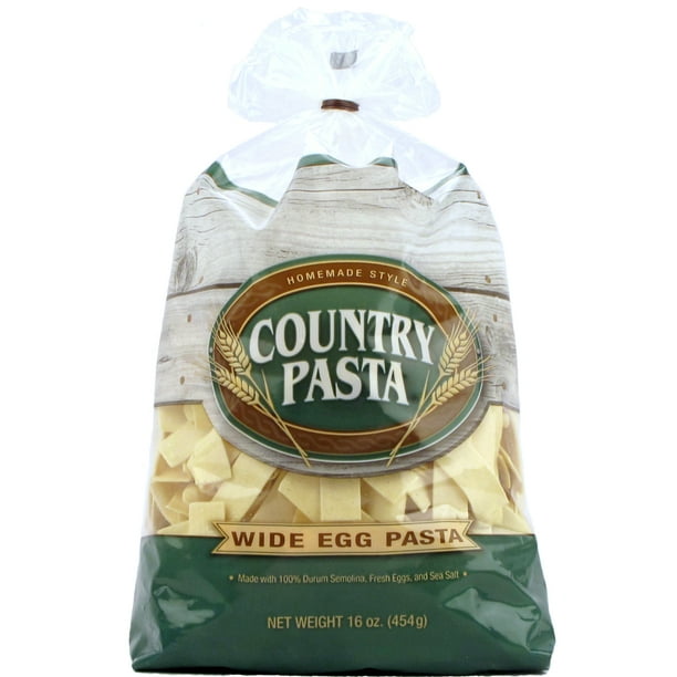Country Pasta Homemade Style Wide Egg Pasta, 16 Oz