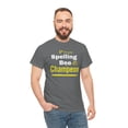 thumbnail image 4 of DJH Apparel Funny Spelling Bee Champeon Comical Unisex T-shirt, 4 of 6