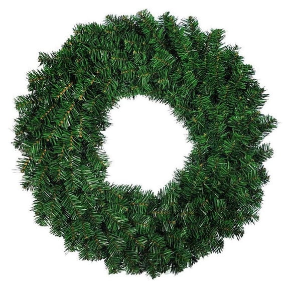 1 Pcs Green Artificial Pine Wreath Garland for Front Door Window Fireplace