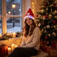 thumbnail image 4 of 2026 Christmas Indoor Home Decor Christmas LED Light Up Santa Hat Elks And Snowman Series, 4 of 4