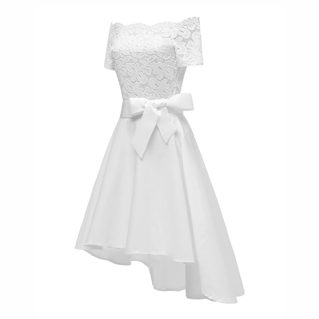 Formal Dresses Women's Sleeveless Spaghetti Strap Backless Split Long Dress White,XL - image 2