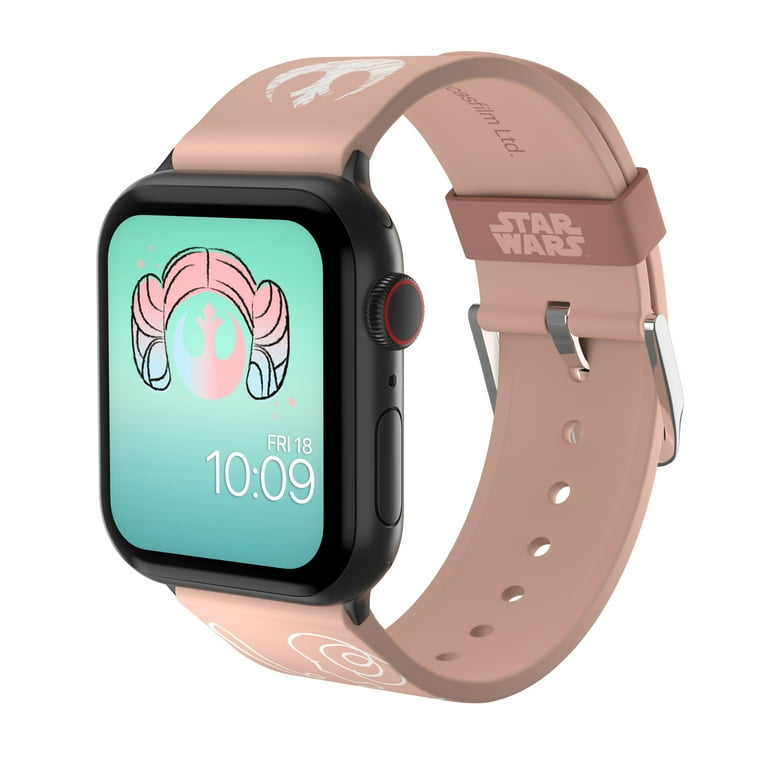 STAR WARS Leia Organa Edition Silicone Smartwatch Band for