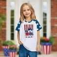 thumbnail image 6 of ZACPNCV July 4th Shirts for Kids Boys Girls Flag USA Print Tees Patriotic Casual Short Sleeve Tops Memorial Day Gift T Shirt Blue 7-8 Years, 6 of 8