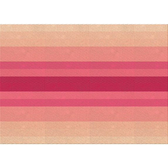 Ahgly Company Indoor Rectangle Patterned Crimson Red Area Rugs, 4' x 6'