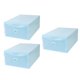 thumbnail image 3 of Blue DrawerStyle Shoes Box for Storage, Thickened Plastic with Visual Window, Large Capacity, 3 of 5