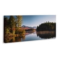thumbnail image 2 of Stupell Industries Transitional Autumn Morning Reflection Canvas Art, 24 x 10, by Jonathan Zaharek, 2 of 8