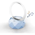 thumbnail image 1 of Luz de noche infantil, lámpara de noche, lámpara recargable para guardería con altavoz Bluetooth, lámpara infantil de 3 colores, control táctil para el hogar (nueva, azul), 1 of 5