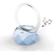 thumbnail image 1 of Luz de noche infantil, lámpara de noche, lámpara recargable para guardería con altavoz Bluetooth, lámpara infantil de 3 colores, control táctil para el hogar (nueva, azul), 1 of 5