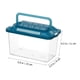 thumbnail image 5 of KAKOWELY Tanque de peces portátil Acuario de mano Pecera transparente Caja para tortugas Caja para hámsteres y mascotas, 5 of 5