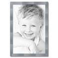 thumbnail image 2 of ArtToFrames 24" x 36" Light Silver Picture Frame, 24x36 inch Silver Wood Poster Frame (WOM-4827), 3 Pack, 2 of 7