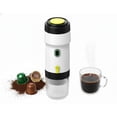 thumbnail image 1 of Chefnificent Portable Espresso Maker, 20 Bar Pressure Small Coffee Machine, Rechargeable Battery Operated Mini Coffee Maker for Pods or Grounds, Incl, 1 of 9
