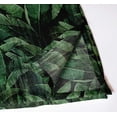 thumbnail image 2 of Vargottam Premium Cotton Muslin Napkins - Set of 12, 20-Inch Green Tropical Pattern, Soft and Absorbent Cloth Napkins for Dining, Decor, Weddings and Special Occasions - Machine Washable, 2 of 7