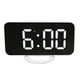 thumbnail image 4 of Reloj despertador con espejo digital, reloj con espejo digital, reloj digital LED regulable, reloj con espejo digital, rendimiento inigualable, 4 of 8