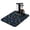 White-453, variant on Gothic Style Dish Drying Mat, Absorbent Coffee Bar Mat with Dark Steampunk & Lunar Eclipse Patterns, Leak-Proof Non-Slip Kitchen Counter Mat