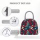 thumbnail image 4 of Balery Geometric Elements Bolsa de Almuerzo para Mujeres, Caja de Almuerzo, Bolsa de Almuerzo Pequeña Impermeable, Tote de Almuerzo Reutilizable con Gran Capacidad, 4 of 6