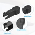 thumbnail image 4 of Tapa del brazo del limpiaparabrisas delantero Unique Bargains ajuste negro para Jeep Wrangler JK 2007-2018 paquete de 1, 4 of 6