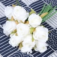 thumbnail image 2 of 12Pcs Artificial Rose Flower for Bride Wedding Photography Props Home Decor White, 2 of 9